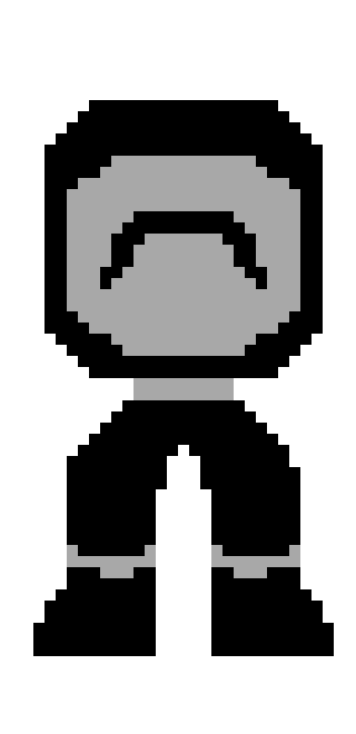 [25d002] *He sits by a lake,Staring at his reflection*