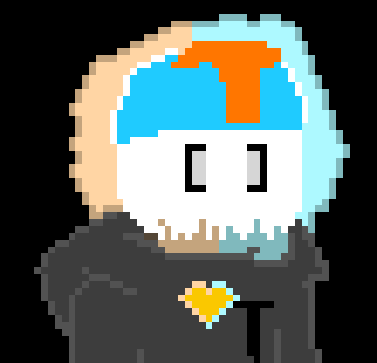 [05b0c1] T isn't supposed to have a nose or ears. Why? Idk. He just doesn't.