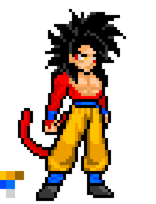 [6b8cb3] Lunar Super Saiyan Goku