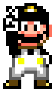 [9664c4] SMW Mario Peace Sign