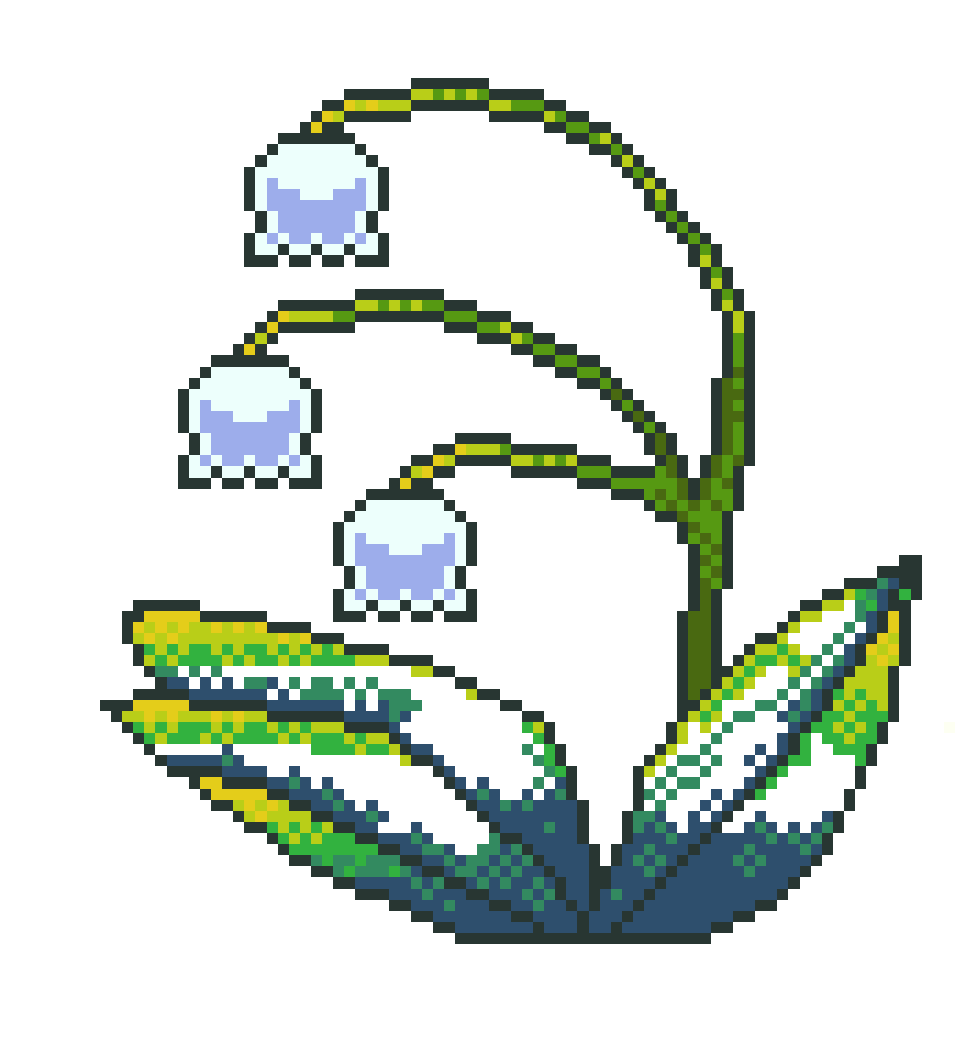 [e65a50] lilyofthevalleyunfinished