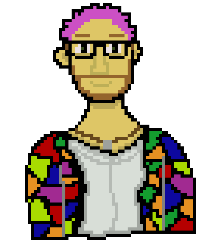 [099624] weird guy Creepy smile