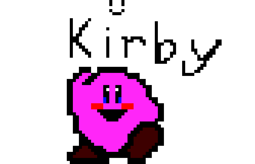 [3b4a4e] Kirby (8-Bit) Sprite (Remastered)