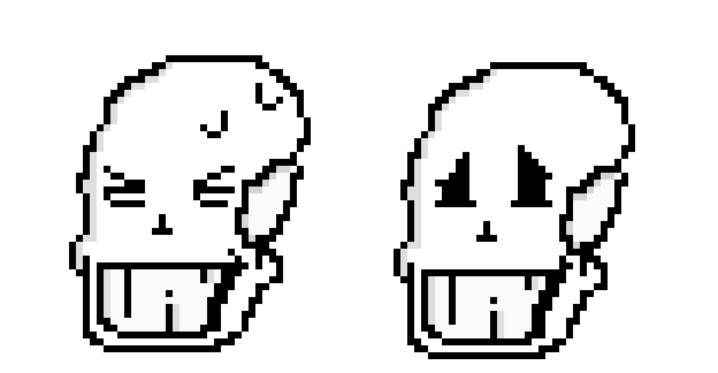 [30ccb8] Ts Underswap Papyrus Head sprites