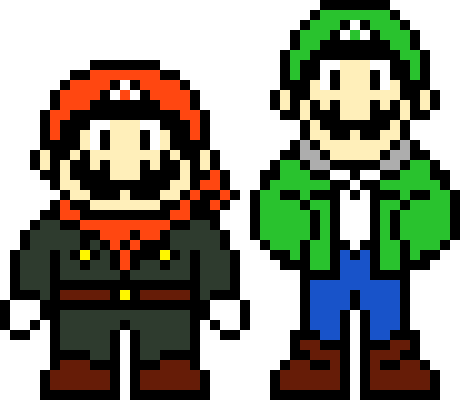 [76237e] Swaptoad Mario and Luigi.