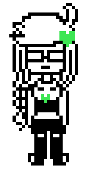 [9664c4] Undertale Sprite- Green Soul- Battle version x2 ((idk ;-;-;-;))