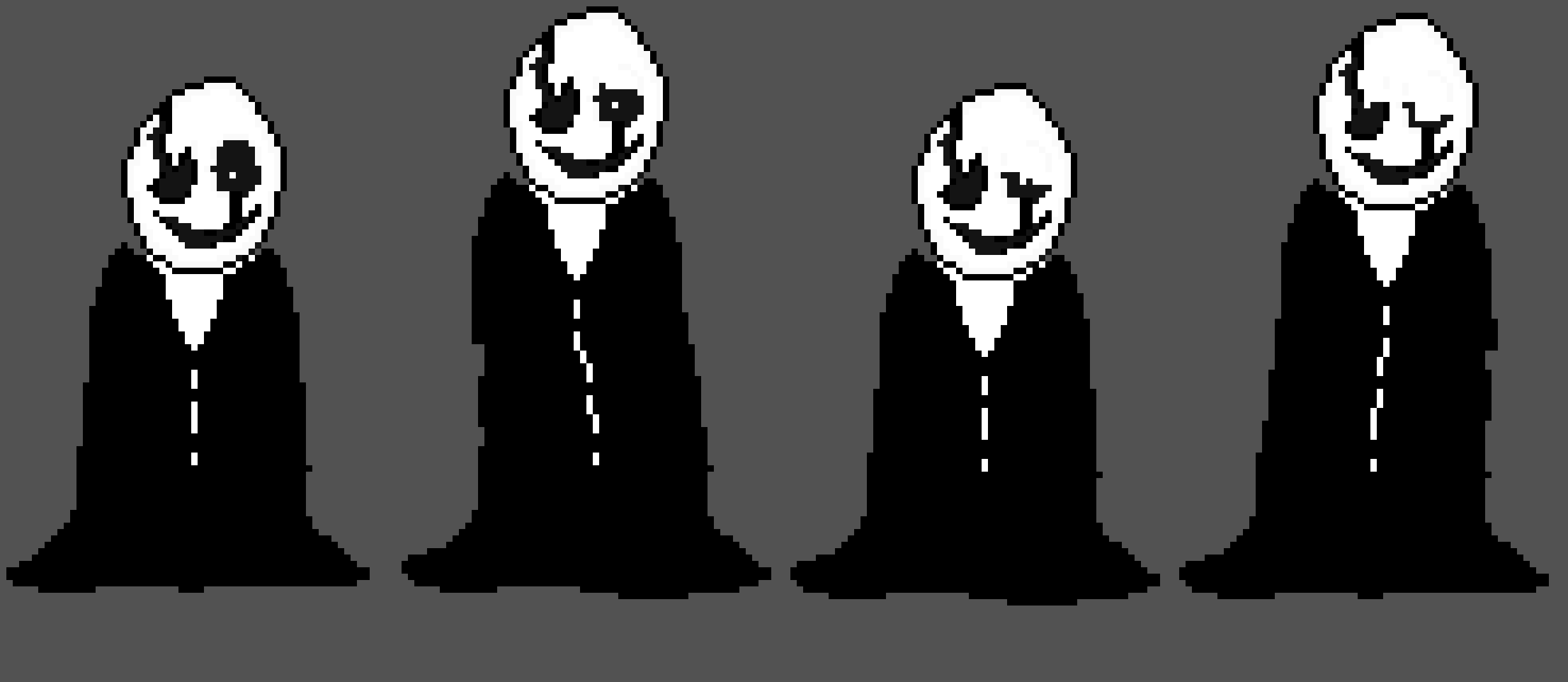 [a93312] Here is the best version of gaster i can make. i even made animation parts! - Mix