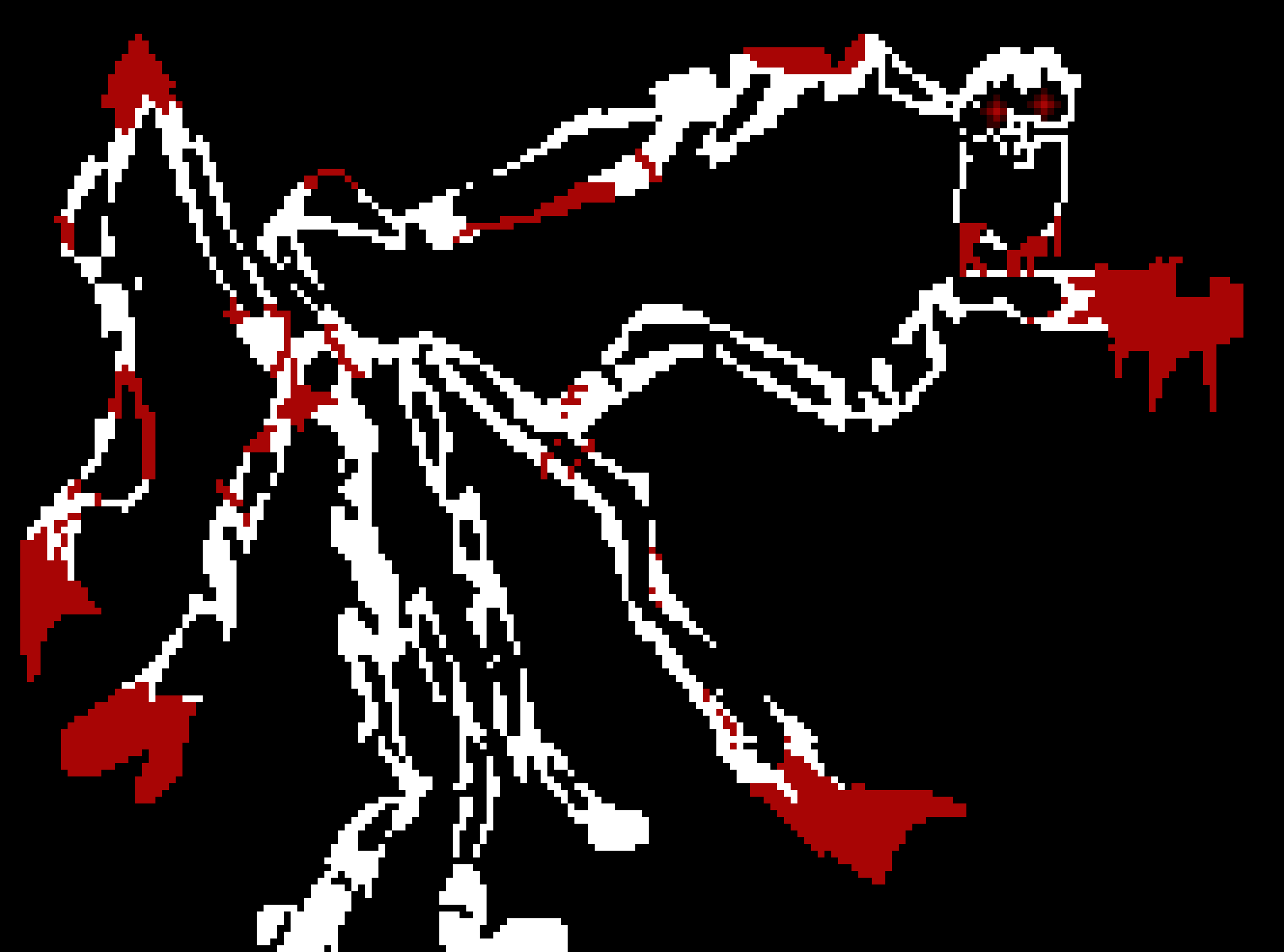 [3fcaee]  ( the thing looks out frrom the forest   )   - Tom