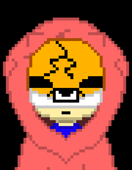 [5b2f3e] -a crack is formed on his mask-