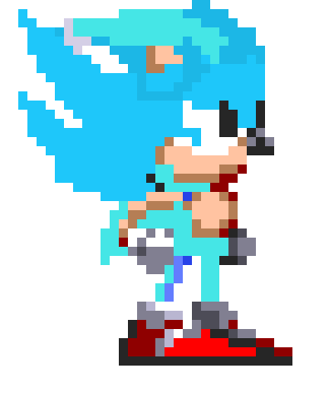 [fa8d7f] Sonic 2 light blue super sprite
