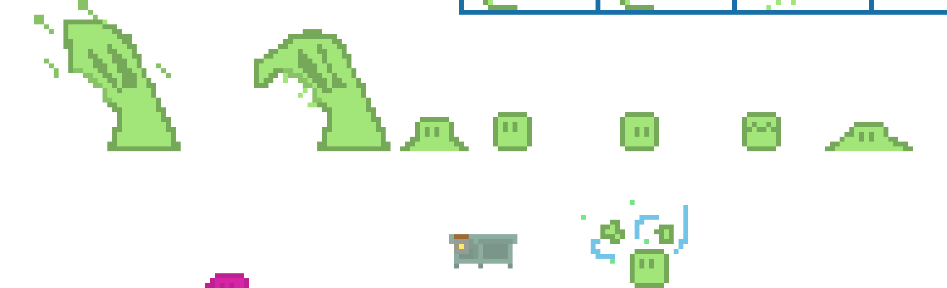 [56da69] Slime sprite sheet