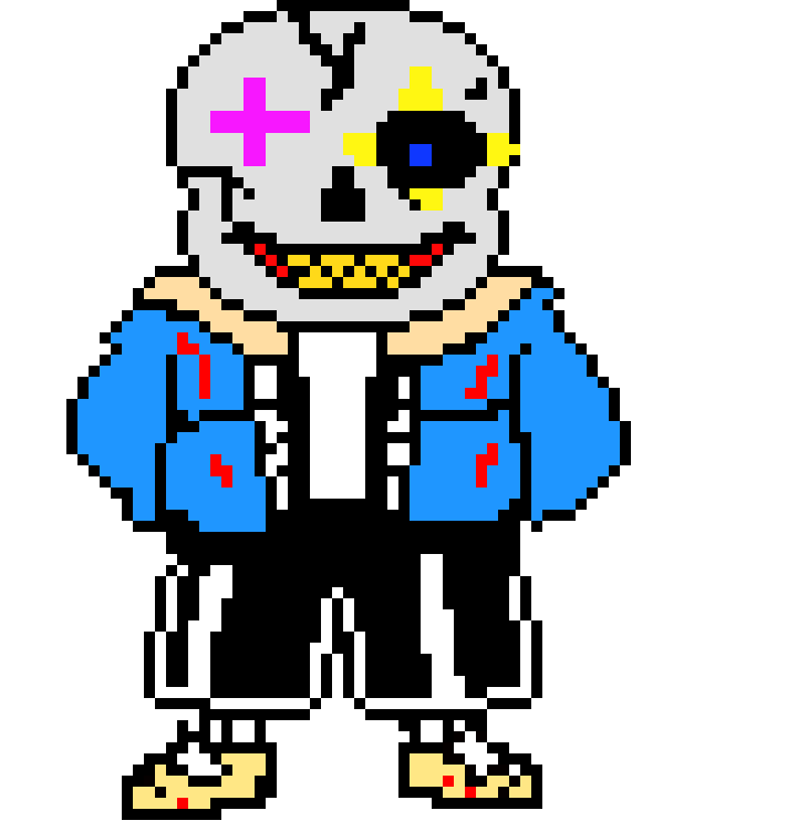 [ac28da] your back so you can brother people and this recolor your stupid if you think that plus I used a underfell base 