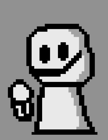 [9461ac] Ya know, I'm sure Ron wouldn't approve of this. You know, the one with a yellow folder for a head? [Bob]