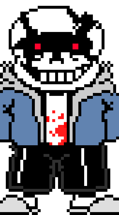 [66661d] Horrortale Sans Sprite (edited)