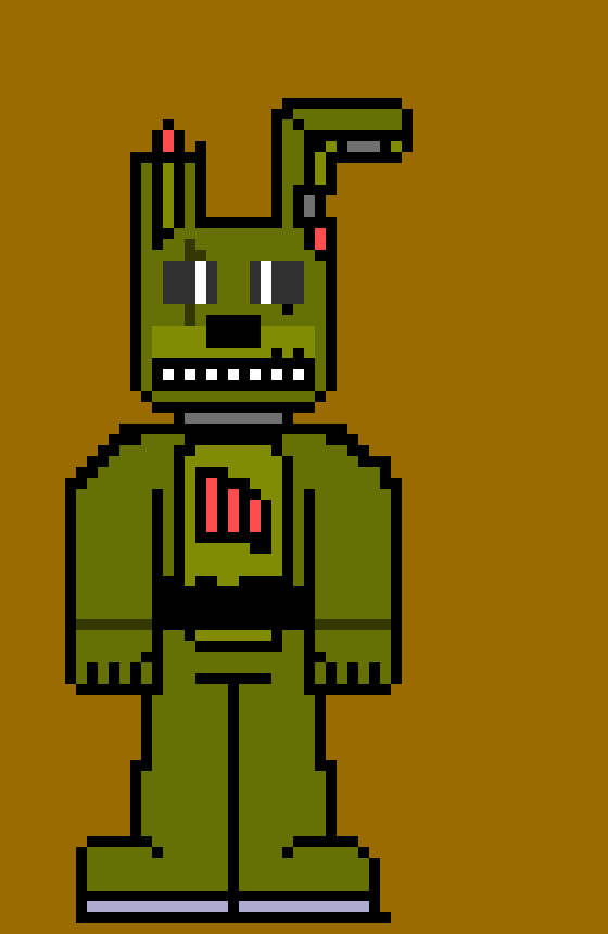 [b9de0d]  ok this is springtrap so far im not done yet tho...... - withered bonnie