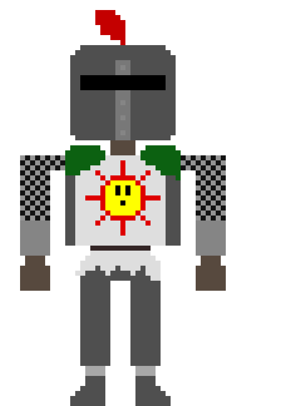 [de8c0d] Solaire: *He reaches for the open door button but stops* No.......Just stay calm......