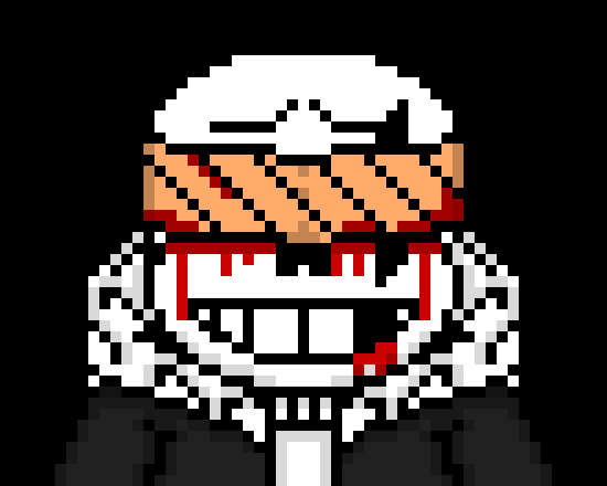 [b63bdb] *somehow gets a sharp bone to go into his arm, and gets grabbed by Susie* AH- where are we going?!