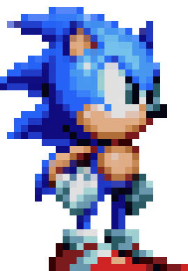 [b43241] *shadow uses chaos control to teleport sonic to knuckles* -sonic