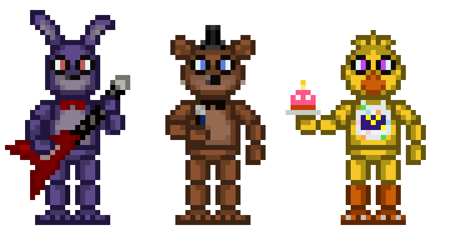 [b9de0d] (fixed) *on stage*.......... - fazbear band