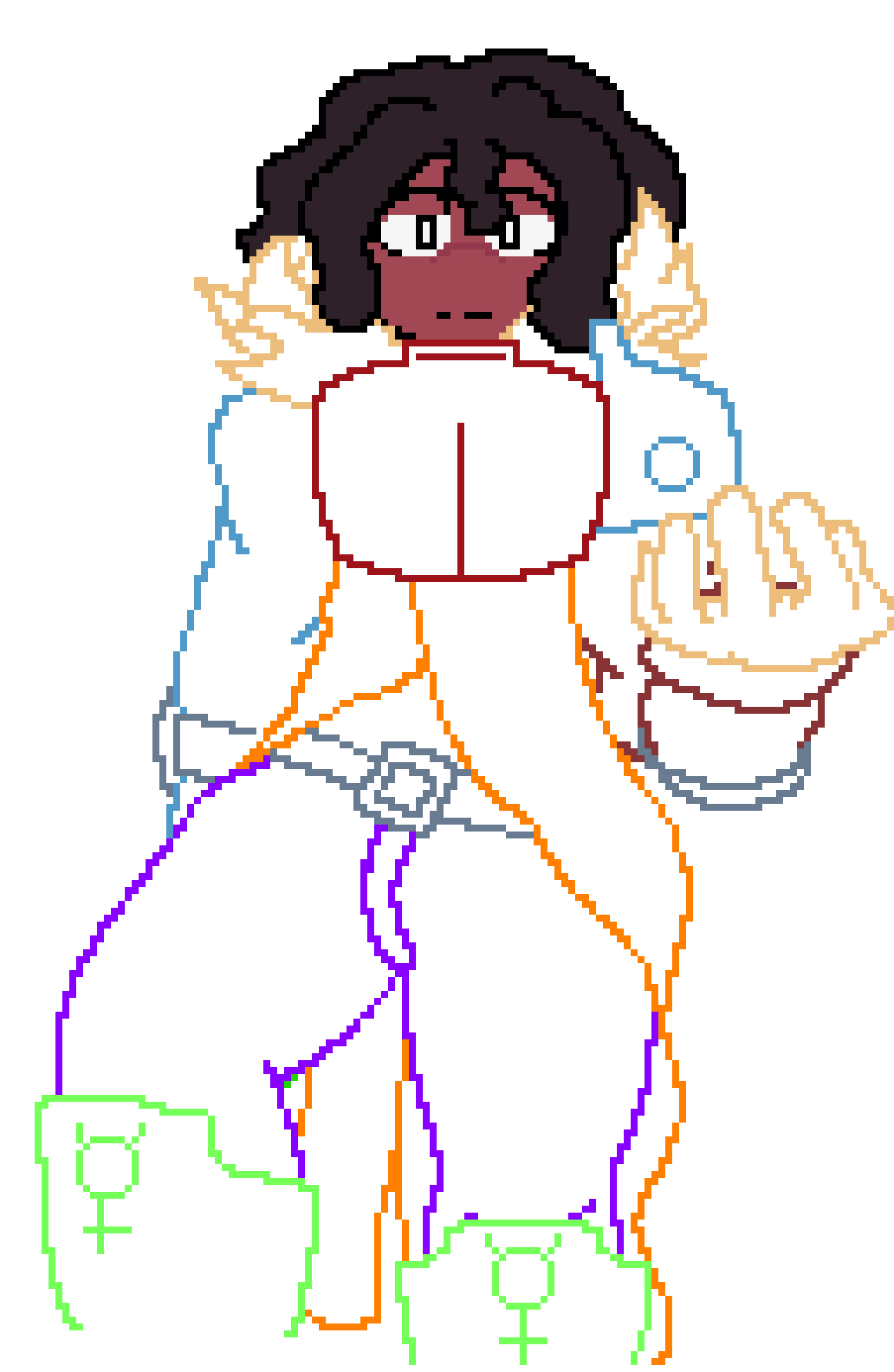 [a38274] ok NOW he's pretty much done. just gotta color everything in and whatnot.