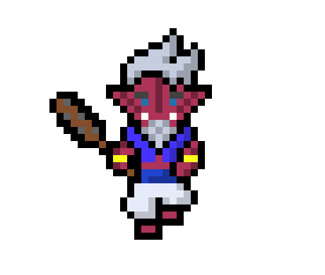 [59d190] Raijin-Half Orc Barbarian