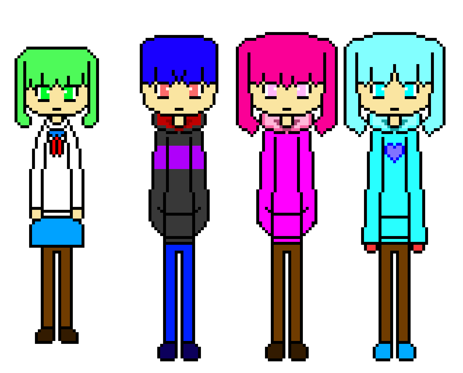 [9664c4] *they all use some sort of spell to hide (hanako hides in my shield with me)*