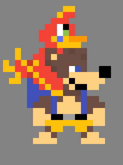 [212b1f] K: Banjo what is with that smirk? B: ...