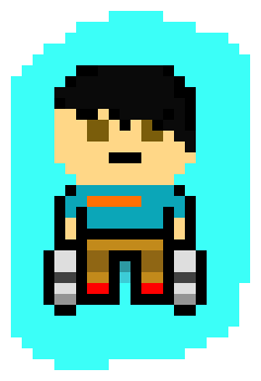 [da5216] danganronpa pixel sprite base