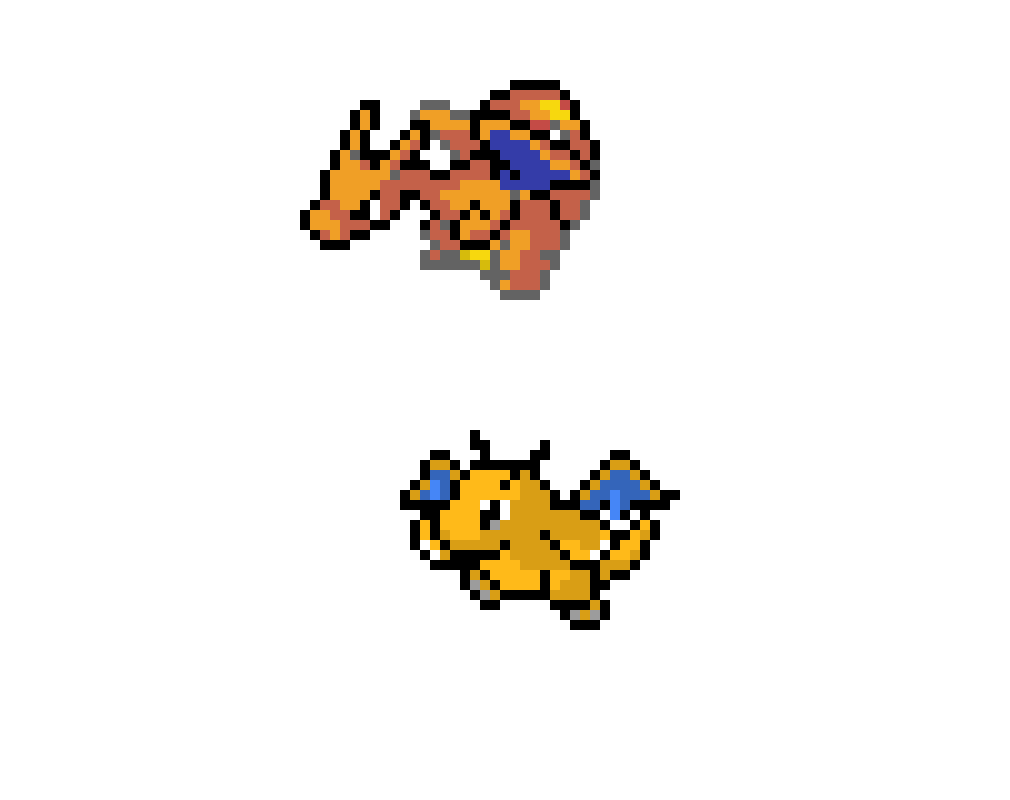 [9664c4] Charizard and Dragonite