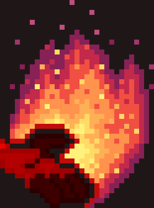 [95be89] Fire... I`m melting at the fact PAM, wanted to crash and "burn"... Well, if it`s gonna be like this time to redraw then... But Chris? This soul this, can be placed on hold... But it has some new effects that I`ll explain tomorrow...]]