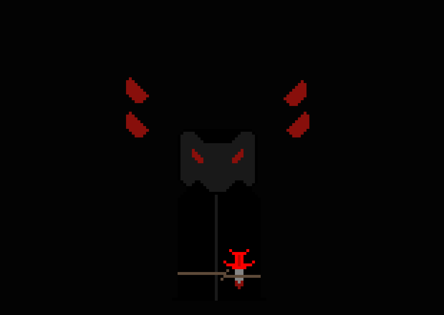 [96ca9c] i never take that thing off cause i don't want peope thinking i'm a demon........but it hides alot of my true power.......here's an example...*shoots a gient undogable blood lazer*-???