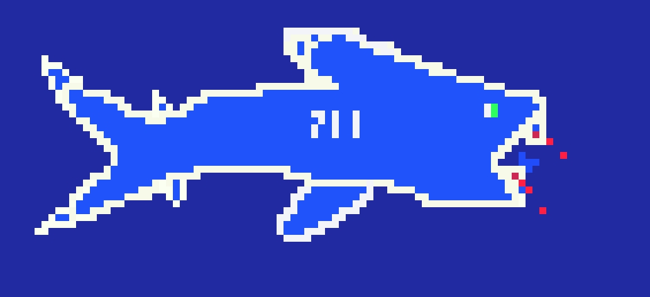 [9664c4] pixel shark