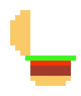 [9664c4] Small Open Burger