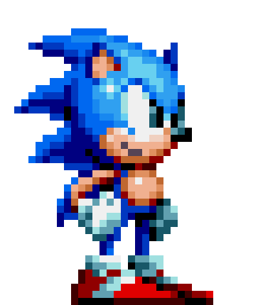 [43d8d2] -Sonic Mania- Sonic The Hedgehog (Sprite)-By UnderPixel Fixed