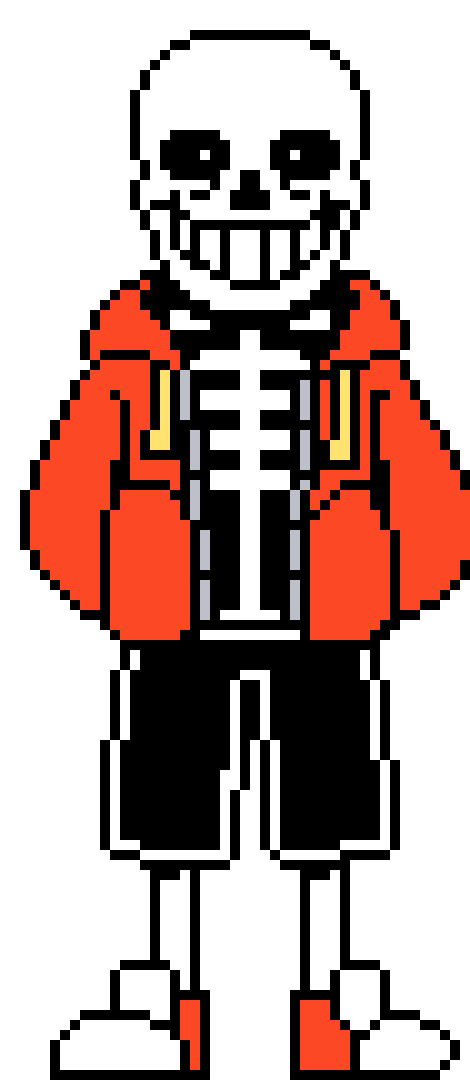 [293042] Underswap Papyrus sprite