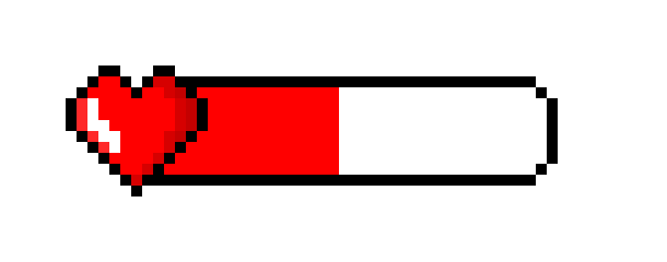 [9cfef4] Health Bar Half Full