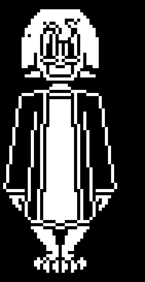 [2fbf6b] Well, the smile for one, and also if you know gabriel the "angel" from the mandela catalogue, this is asriel as him