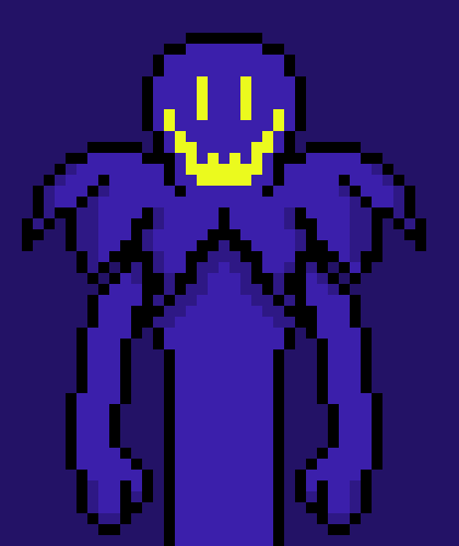 [f455be] Ah hah! You cannot hurt me, cause I'm not blue!