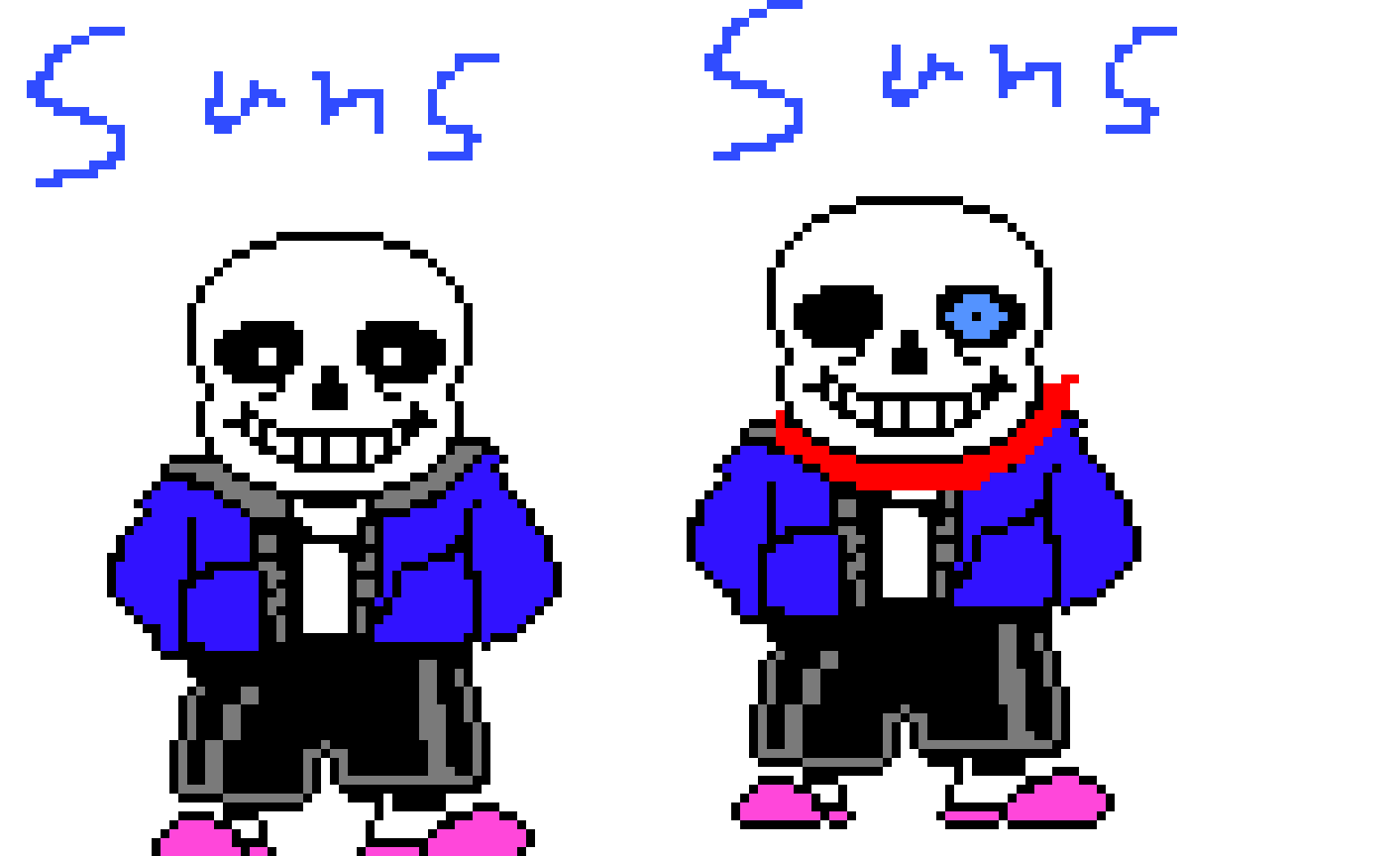 [9664c4] genocide undertale sans