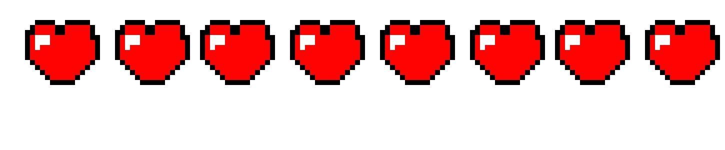 [9664c4] pixel hearts