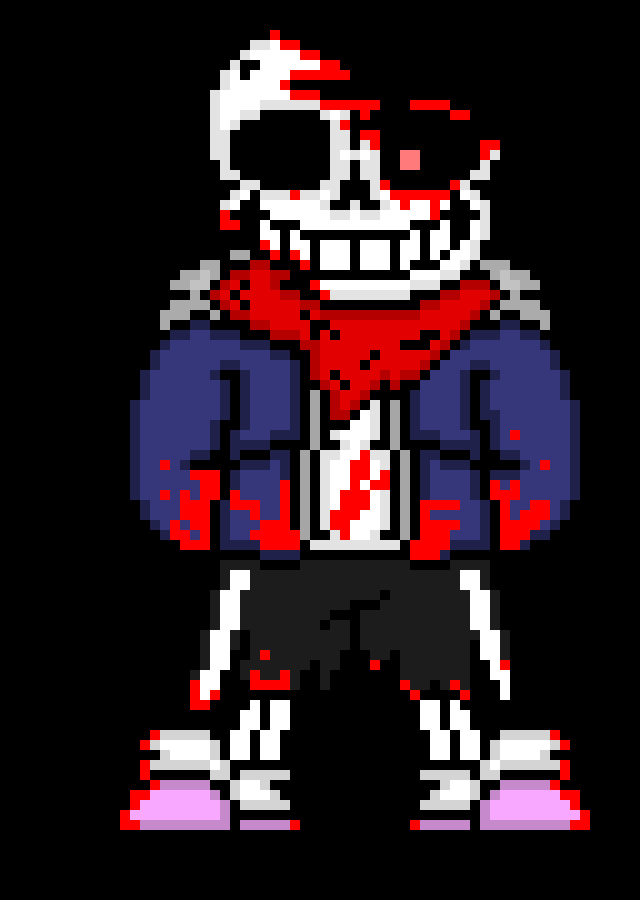 [2fbf6b] Sans takes the place of horror in the murder time trio and they don't question it. From there it's just terror's backstory