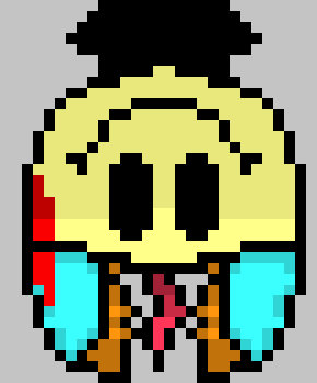 [a228fa] YIP! *It falls over, and begins to bleed out*