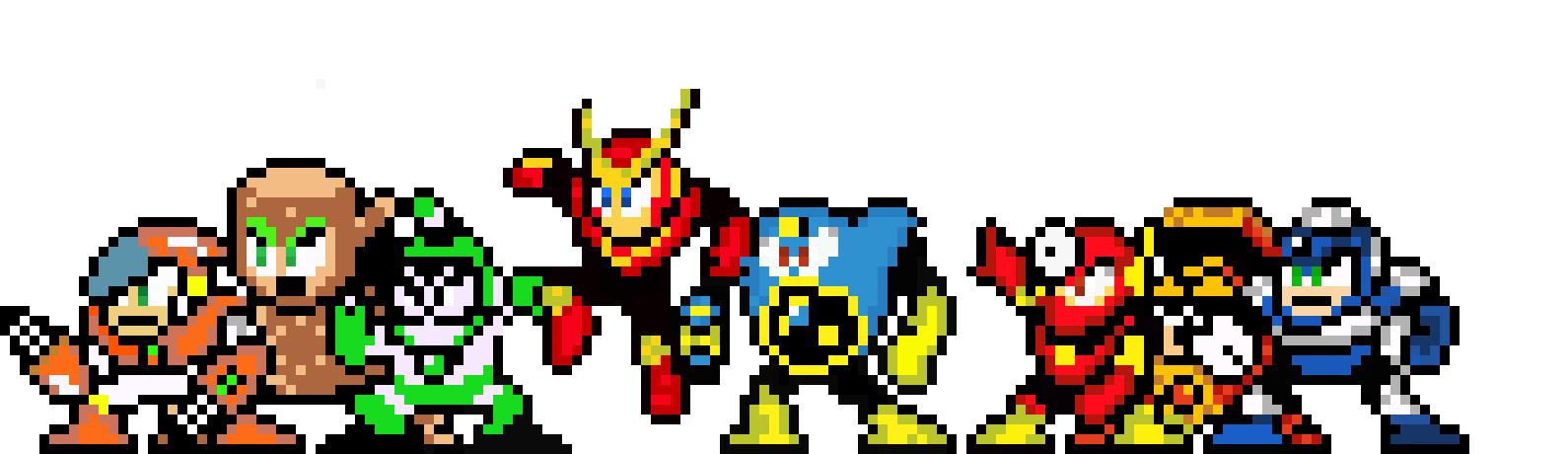 [9664c4] Mega Man 2 Robot Masters