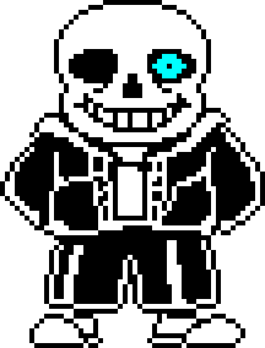 [baf04b] Sans Bad Time Eye (Blue) | Undertale