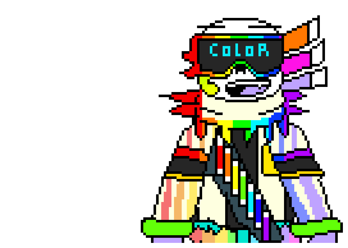 [b9de0d] *he breaks open the the door* this is a scam.......lets get some REAL ice cream - FRESH! ink