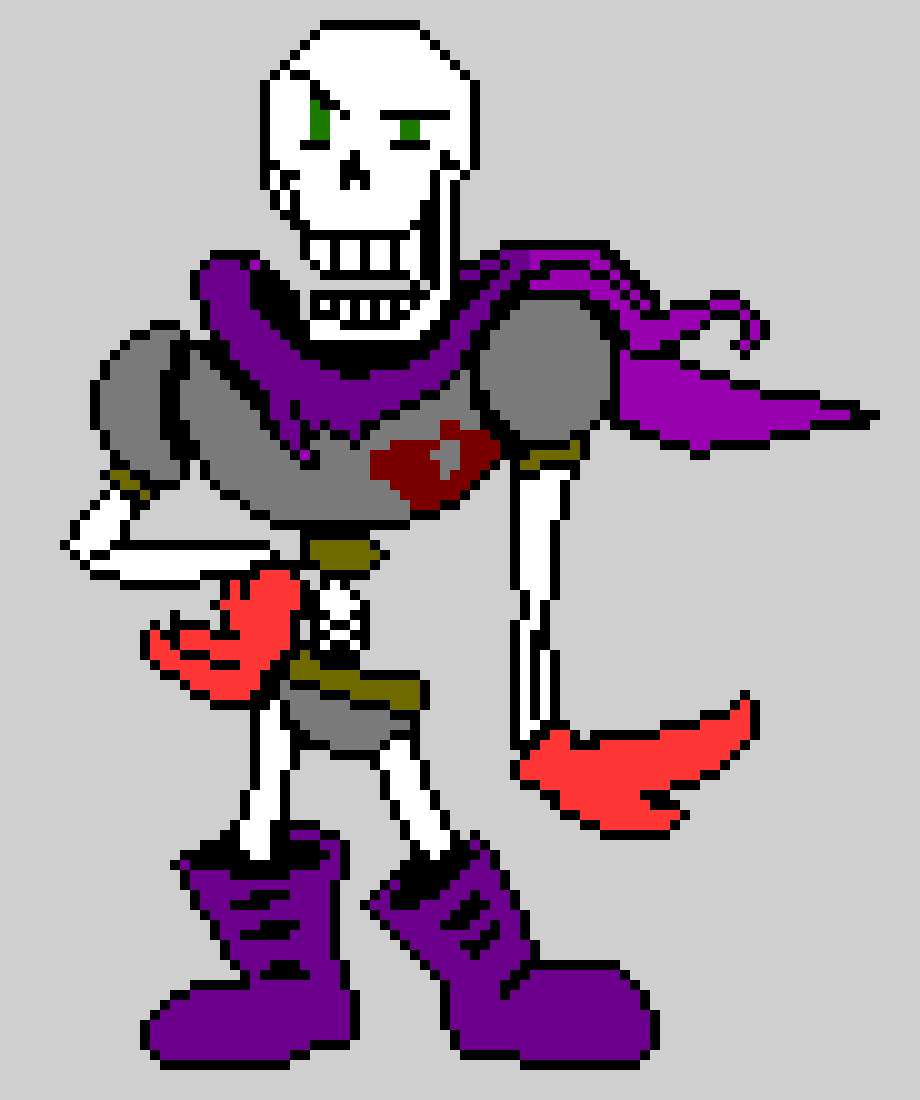 [9664c4] Undertale Papyrus sprite