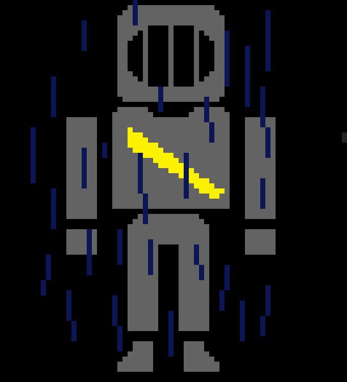 [2fcb16] Suit of Armor: *The rain would become so heavy you couldnt see through it.....and then you hear the snaps of chains*