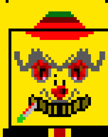 [ced961] *Clown Broque Monsieur*