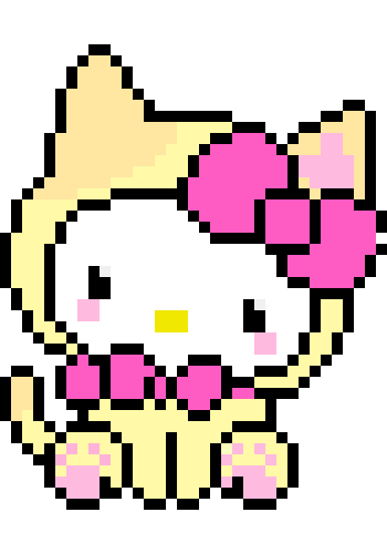 [c026cb] hello kitty in a cat costume