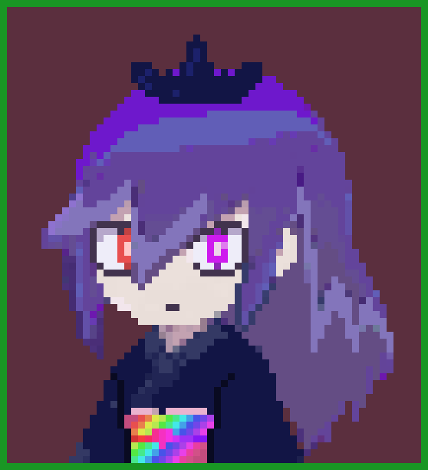 [5b2f3e] -she floating somewhere and staring into space, her obi seems to be shining with color- 